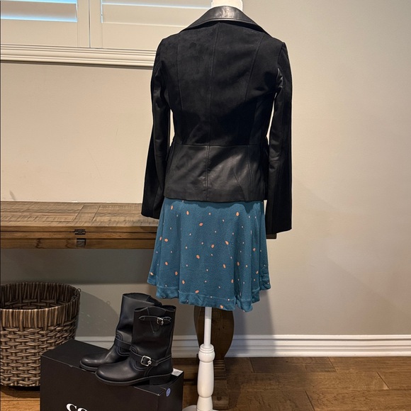 Free People Teal Backless Dress with Dots - Picture 11 of 11